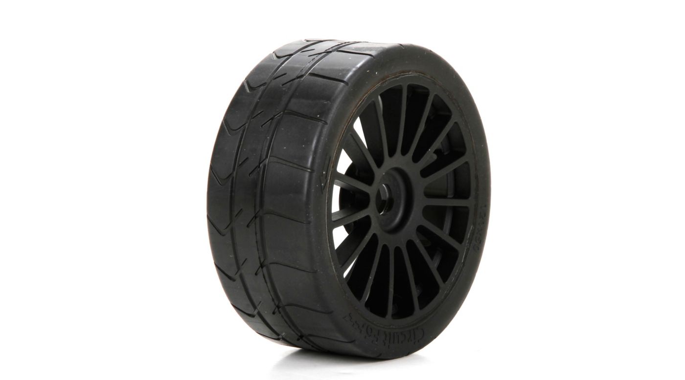 Long Wear Tire Black Wheel Mounted 2 6IX - LOS45009