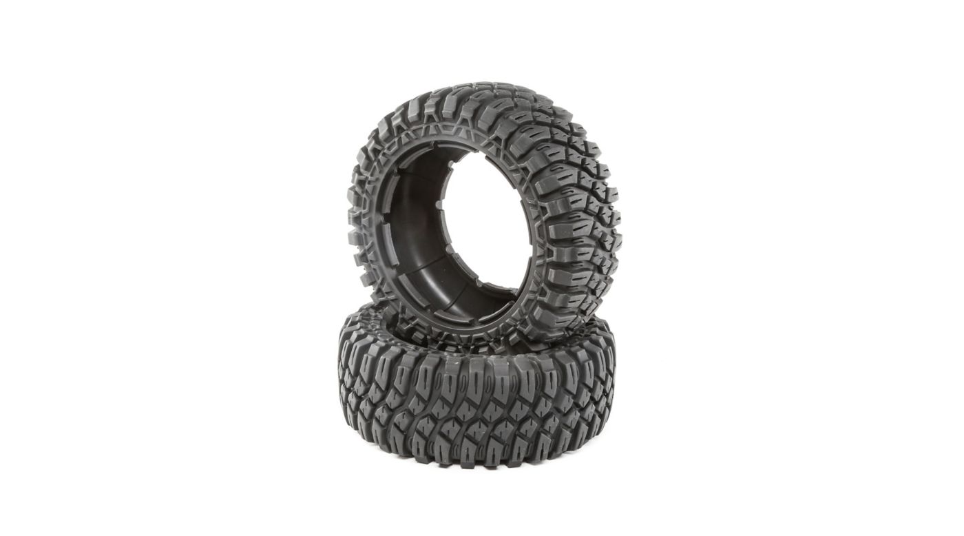 Team Losi Tire Creepy Crawler (2) DBXL-E - LOS45017