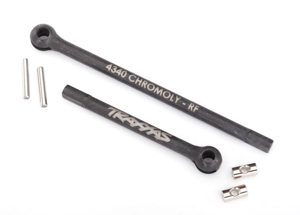 Traxxas Axle shaft, front, heavy duty (left & right) (requires TRX8064 front portal drive input gear) - TRX8060