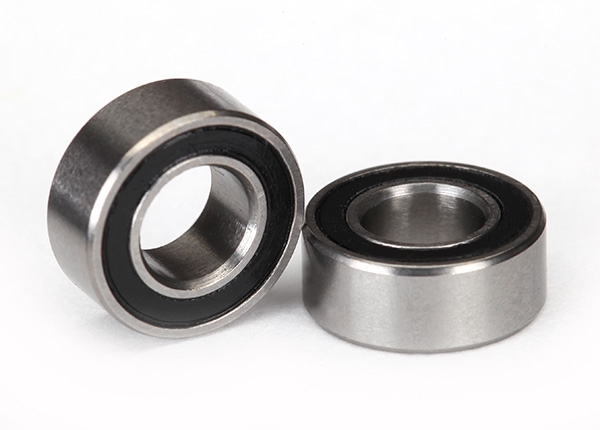 Traxxas Ball bearings black rubber sealed 5x10x4mm - TRX5115A