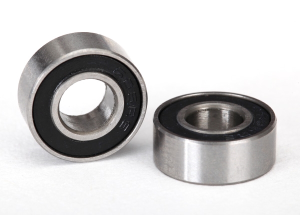 Traxxas Ball bearings black rubber sealed 6x13x5mm - TRX5180A