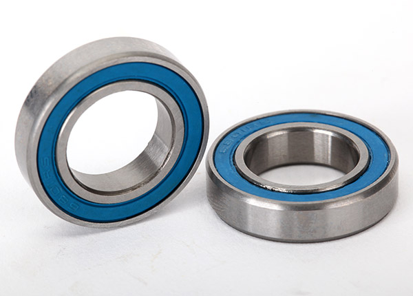 Traxxas Ball bearings blue rubber sealed (12x21x5mm) - TRX5101