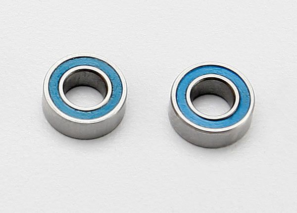 Traxxas Ball bearings blue rubber sealed 4x8x3mm - TRX7019