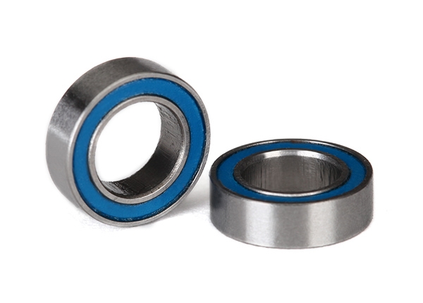 Traxxas Ball bearings blue rubber sealed 6x10x3mm - TRX5105