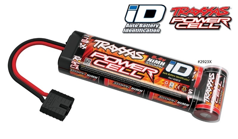 Traxxas Battery Power Cell 3000mAh NiMH, 7-C flat 8.4V - TRX2923X