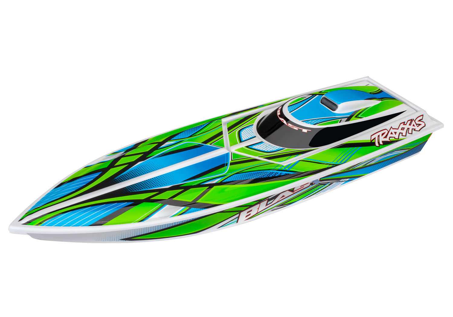 Traxxas Blast High Performance Boat RTR 2.4Ghz Groen - inclusief Power Pack