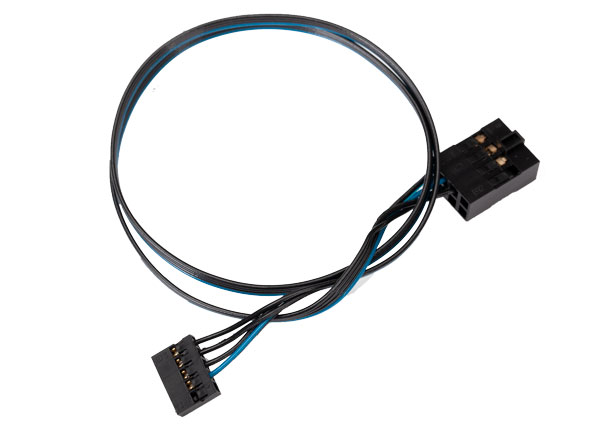 Traxxas Data link, telemetry expander (connects TRX6550X telemetry expander 2.0 to the TRX485 VXL-6s or TRX3496 VXL-8s electronic speed control) - TRX6566