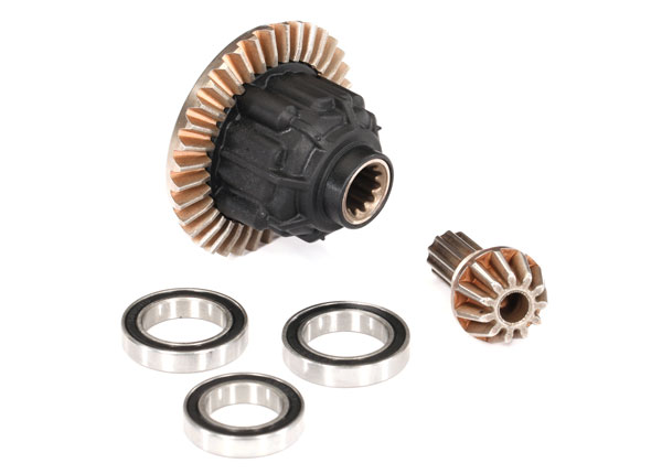 Traxxas Differential, rear, complete (fits X-Maxx 8s) - TRX7881