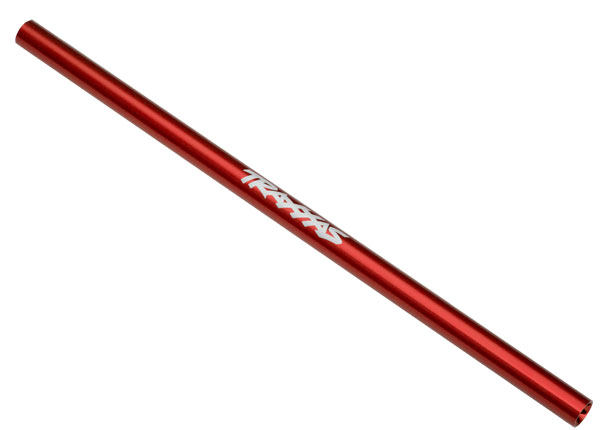 Traxxas Driveshaft, center, 6061-T6 aluminum (red-anodized) (189mm) - TRX6765R