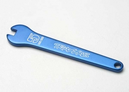 Traxxas Flat wrench 5mm blue-anodized aluminum - TRX5477
