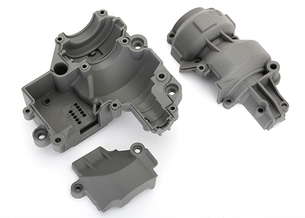 Traxxas Gearbox housing (includes upper housing, lower housing, & gear cover) - TRX8591