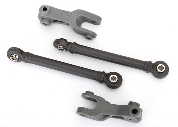Traxxas Linkage, sway bar, front (2) (assembled with hollow balls)/ sway bar arm (left & right) - TRX8596