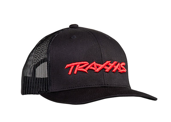 Traxxas Logo Hat Curve Bill Black - TRX1182-BLR
