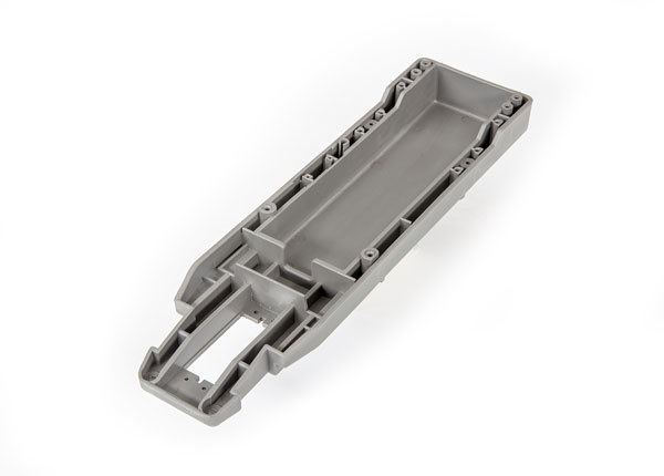 Traxxas Main chassis (grey) (164mm long battery compartment) (fits both flat and hump style battery packs) - TRX3622R