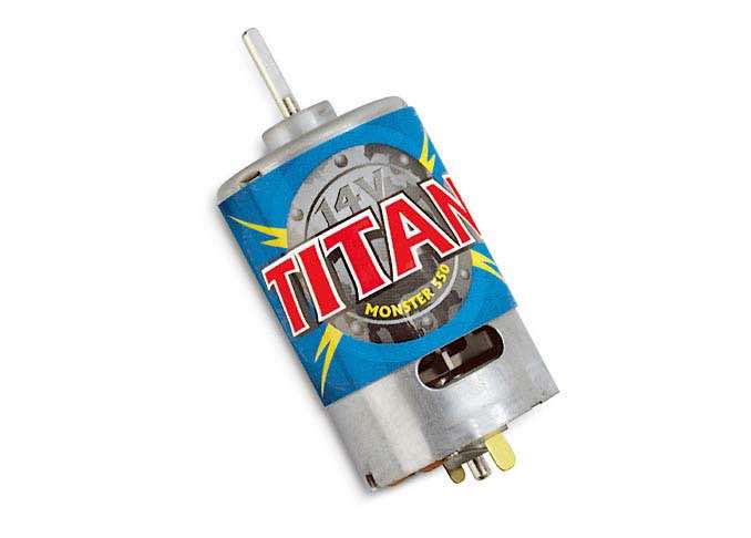 Motor,Titan 550 (21-turns/ 14 volts) (1) - TRX3975
