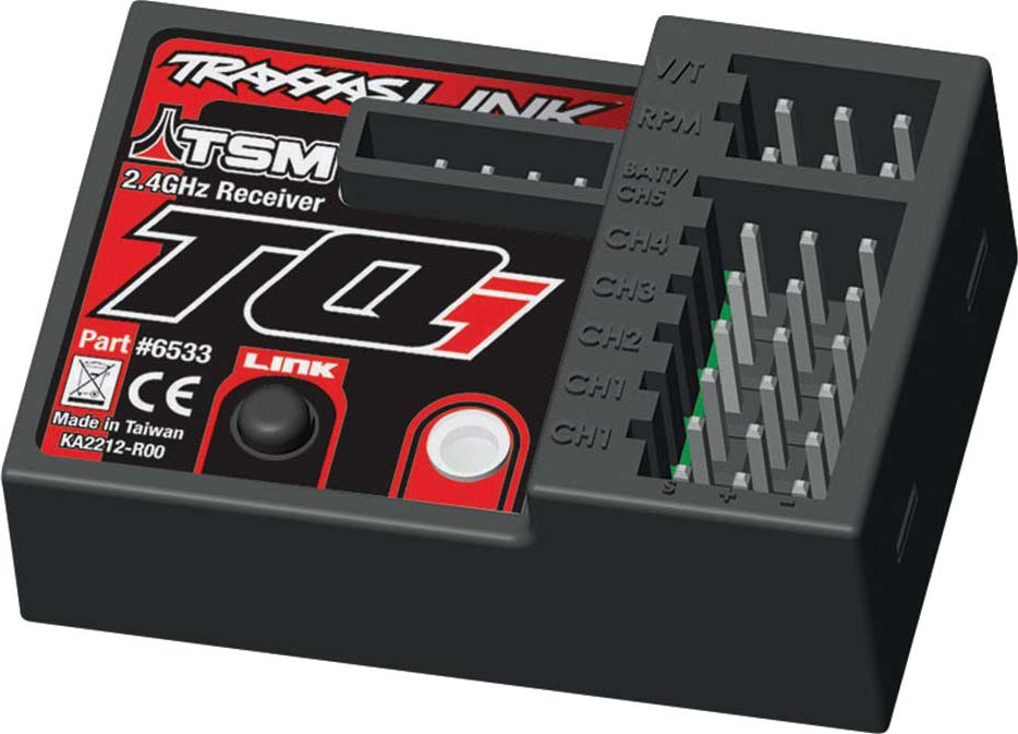 Traxxas Receiver micro TQi 2.4GHz with telemetry & TSM 5-channel - TRX6533