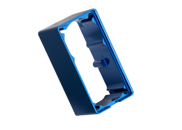 Traxxas Servo case, aluminum (blue-anodized) (middle) (for 2250 servo) - TRX2254