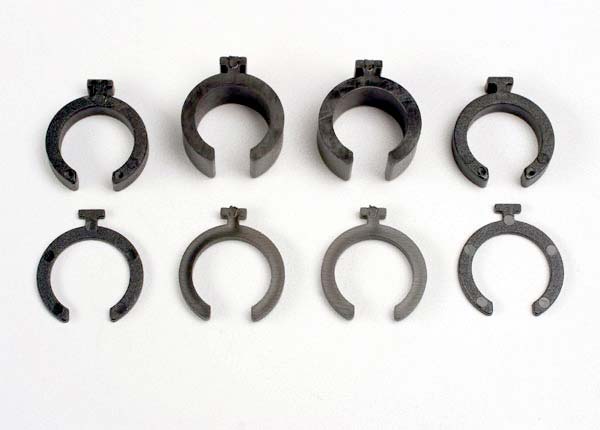 Traxxas Spring pre-load spacers: 1mm (4)/ 2mm (2)/ 4mm (2)/ 8mm (2) - TRX3769