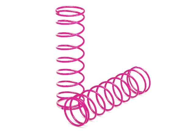 Traxxas Springs, front (pink) (2) - TRX3758P