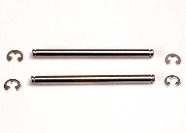 Traxxas Suspension pins, 44mm (2) w/ E-clips - TRX2640