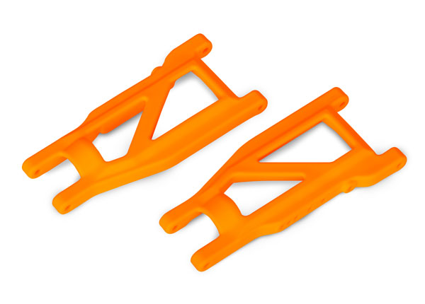 Traxxas Suspension arms, orange, front/rear (left & right) (2) (heavy duty, cold weather material) - TRX3655T
