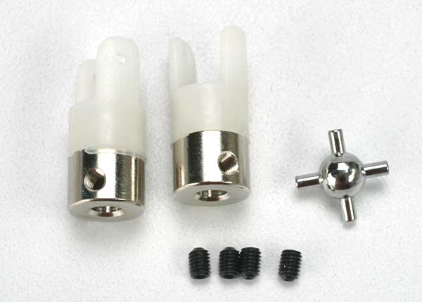 TRX1539R - U- joints (2)/ 3mm set screws (4)