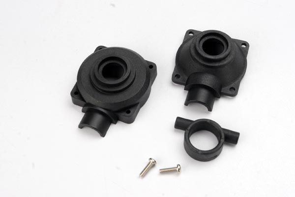 TRX4980X - Housings diff (ring side/ non-ring side) (1 each)/ pinion collar (1)