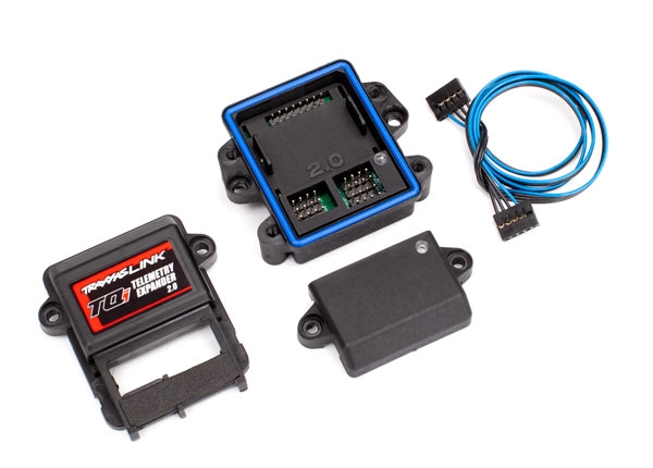 Traxxas Telemetry Expander 2.0 TQi radio system compatible only with TRX6551X GPS module - TRX6550X