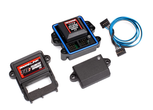 Traxxas Telemetry expander 2.0 and GPS module 2.0 and GPS module 2.0, TQi radio system - TRX6553X