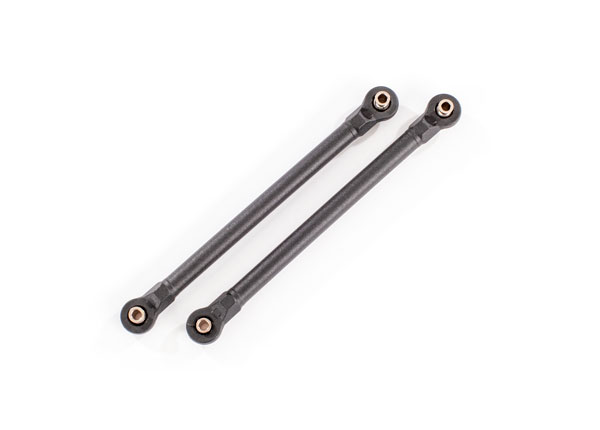 Traxxas Toe links, 119.8mm (108.6mm center to center) (black) (2) (for use with 8995 WideMax suspension kit) - TRX8997
