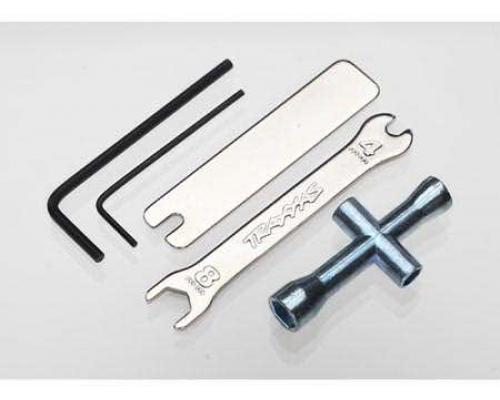 Traxxas Tool Set (1.5mm &2.5mm allens/ 4-way lug, 8mm &4mm wrench & U-joint wrenches) - TRX2748X