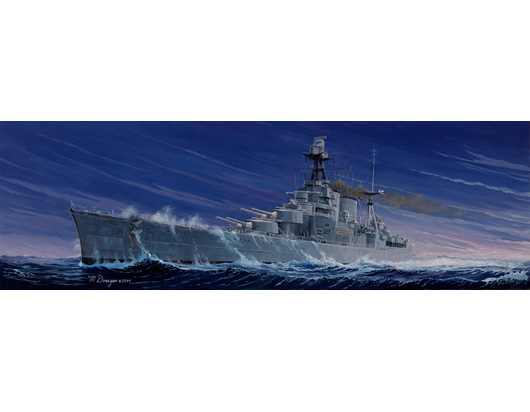 Trumpeter HMS Hood - 1:350 bouwpakket - 05302