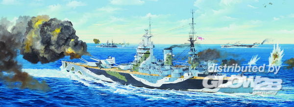 Trumpeter HMS Rodney - 1:200 bouwpakket