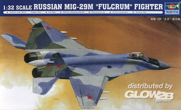 Trumpeter Russian MiG 29M 'Fulcrum' Fighter - 1:32 bouwpakket