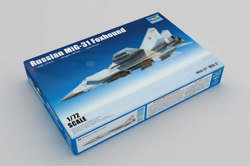 Trumpeter Russian MiG-31 Foxhound - 1:72 bouwpakket