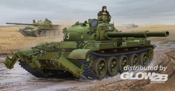 Trumpeter Russian T-62 Mod.1975-KMT-6 Mine Plow - 1:35 bouwpakket