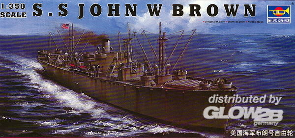 Trumpeter S.S John W Brown - 1:350 bouwpakket