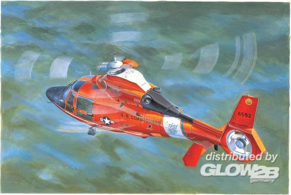 Trumpeter US Coast Guard HH-65C Dolphin Helicopter - 1:35 bouwpakket