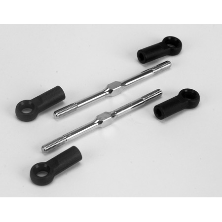 Turnbuckles 4mm x 70mm with Ends 8B 2.0 - LOSA6544