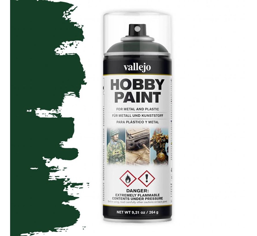 Vallejo Hobby Paint Fantasy Dark Green spuitbus - 400ml - 28026