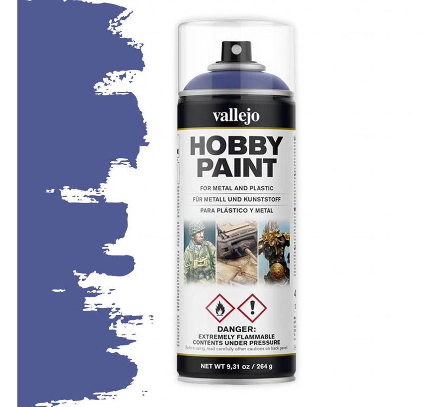 Vallejo Hobby Paint Fantasy Ultramarine Blue spuitbus - 400ml - 28017