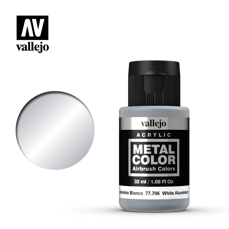 Vallejo Metal Color White Aluminium - 32ml - 77706
