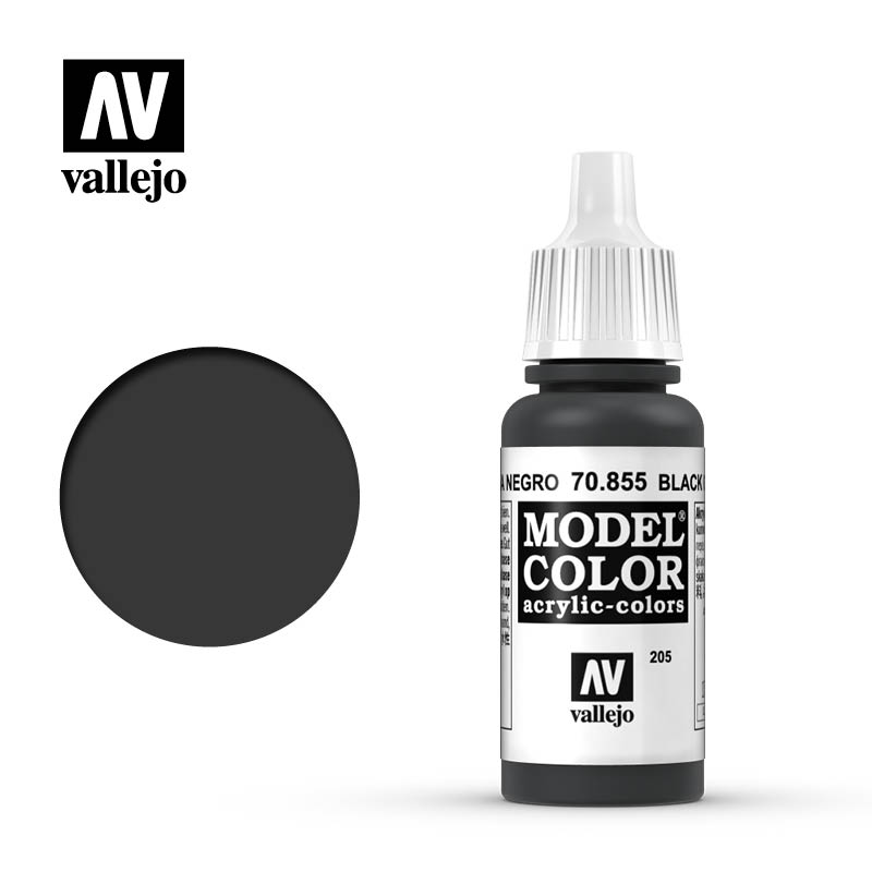 Vallejo Model Color Black Glaze -17ml -70855
