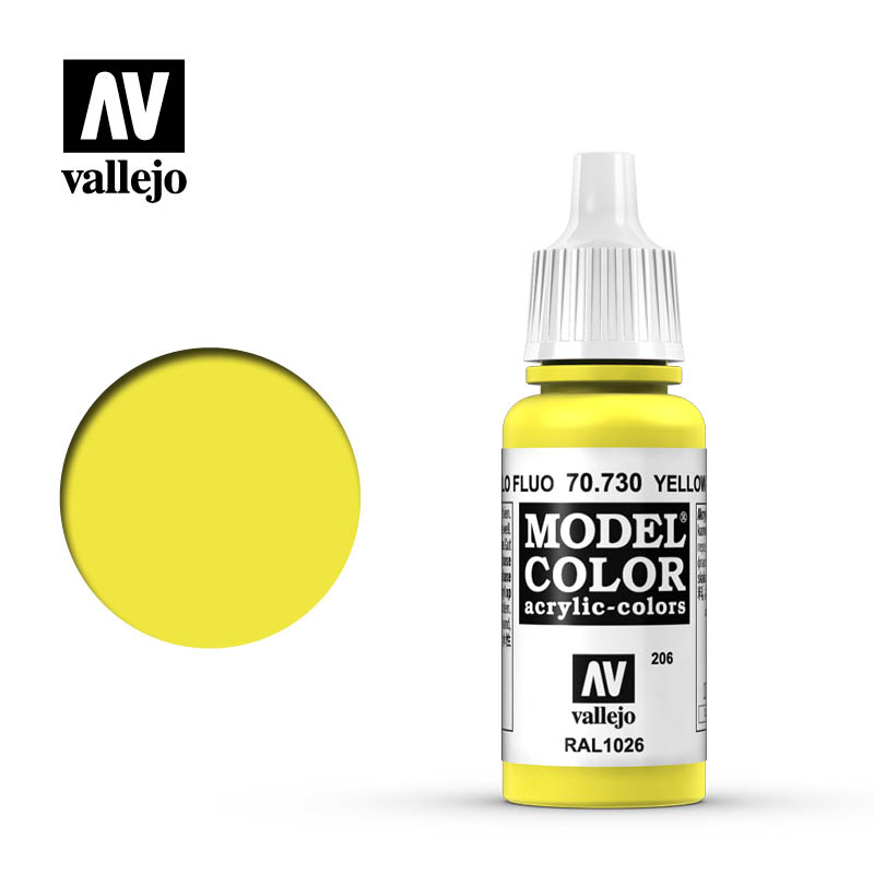 Vallejo Model Color Yellow Fluo - 17ml - 70730