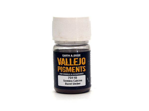 Vallejo Pigments Burnt Umber - 73.110