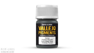 Vallejo Pigments Dark slate grey - 73.114