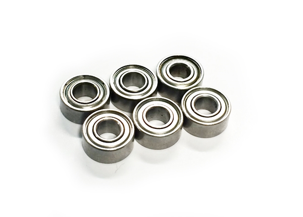 Yellow RC Ball bearings 4X9X4 6pcs - YEL12217