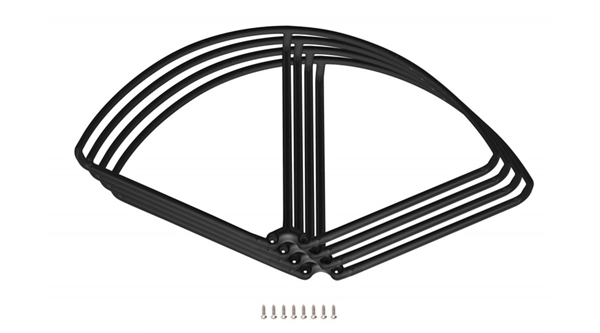 Yellow RC Stealth HD propeller Guards - YEL9202