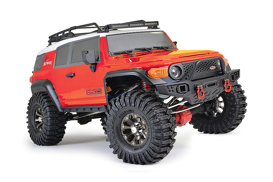 FTX Outback Geo 4x4 1/10 Trail Crawler Rood RTR