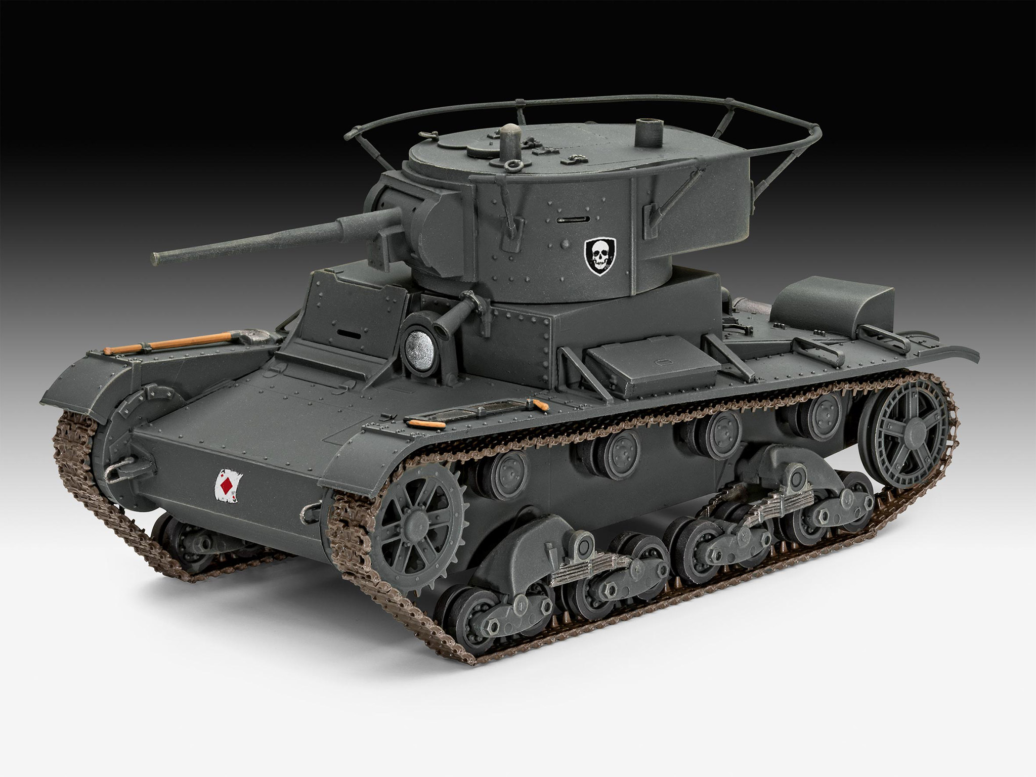 Revell T-26 "World of Tanks" bouwpakket · Toemen